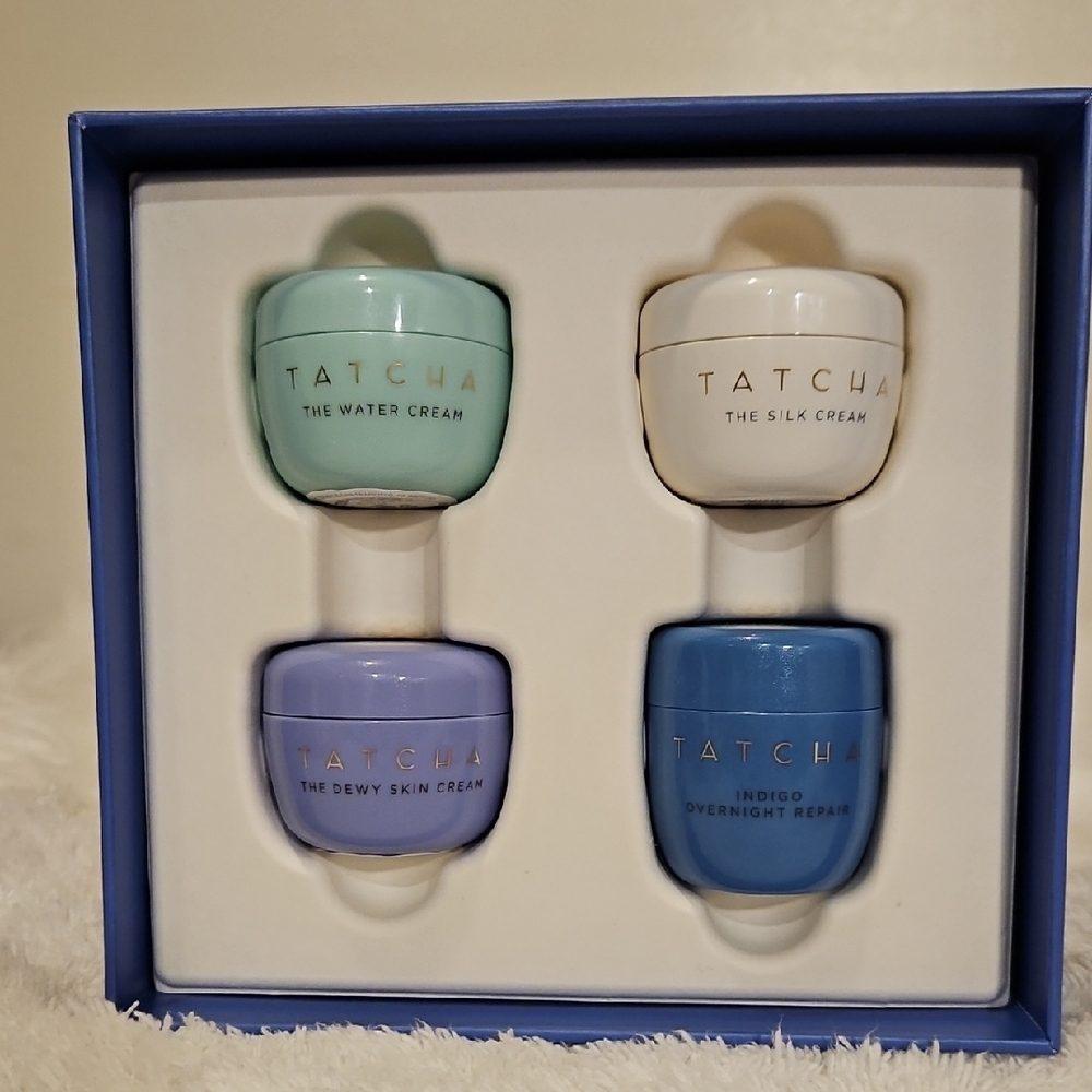 Tatcha Mini Moisturizer Set - Mint, Cream, Lavender, Blue